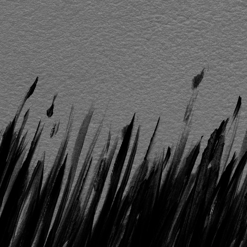 抽象アート作品 黒色フレーム付き c0de7008f2d3be3e069c6c76ed1d48