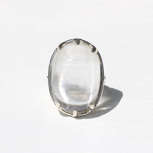 レムリアンシードクリスタル（水晶）・リング【18号】-4 指輪・リング