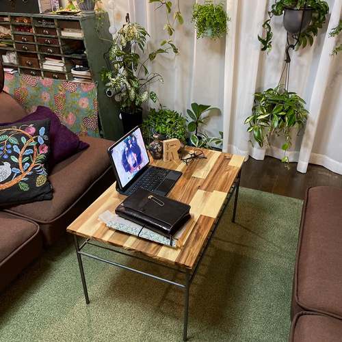 アイアン家具 テーブル 机 ハンドメイド オーダーメイド 男前家具