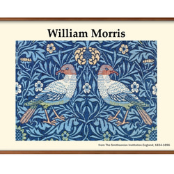 1-6656　ポスター　絵画　A3サイズ『ウィリアム・モリス』アート　イラスト　デザイン　上級マット紙　北欧 1枚目の画像