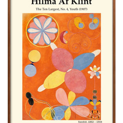 1-8141　ポスター　絵画　A3サイズ『ヒルマ・アフ・クリント』アート　イラスト　デザイン　上級マット紙　北欧 1枚目の画像