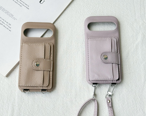 ☆美品☆A SCENE for tk. スマホショルダー カードケース付 ☆美品☆A SCENE for tk. スマホショルダー カードケース付