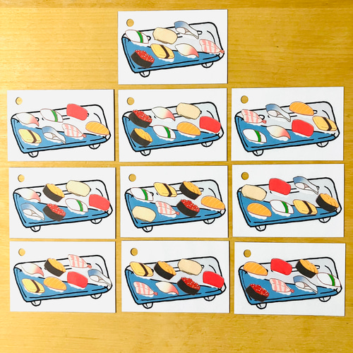 マッチングゲーム お寿司 マグネット 知育玩具 おもちゃ・人形 OQ