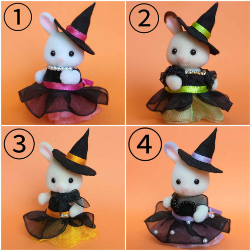 シルバニアファミリー ハロウィンコスチュームセット 9着セット