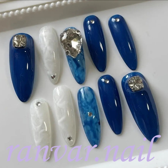 デザイン87 ネイルチップ（つけ爪） ranvar.nail 通販