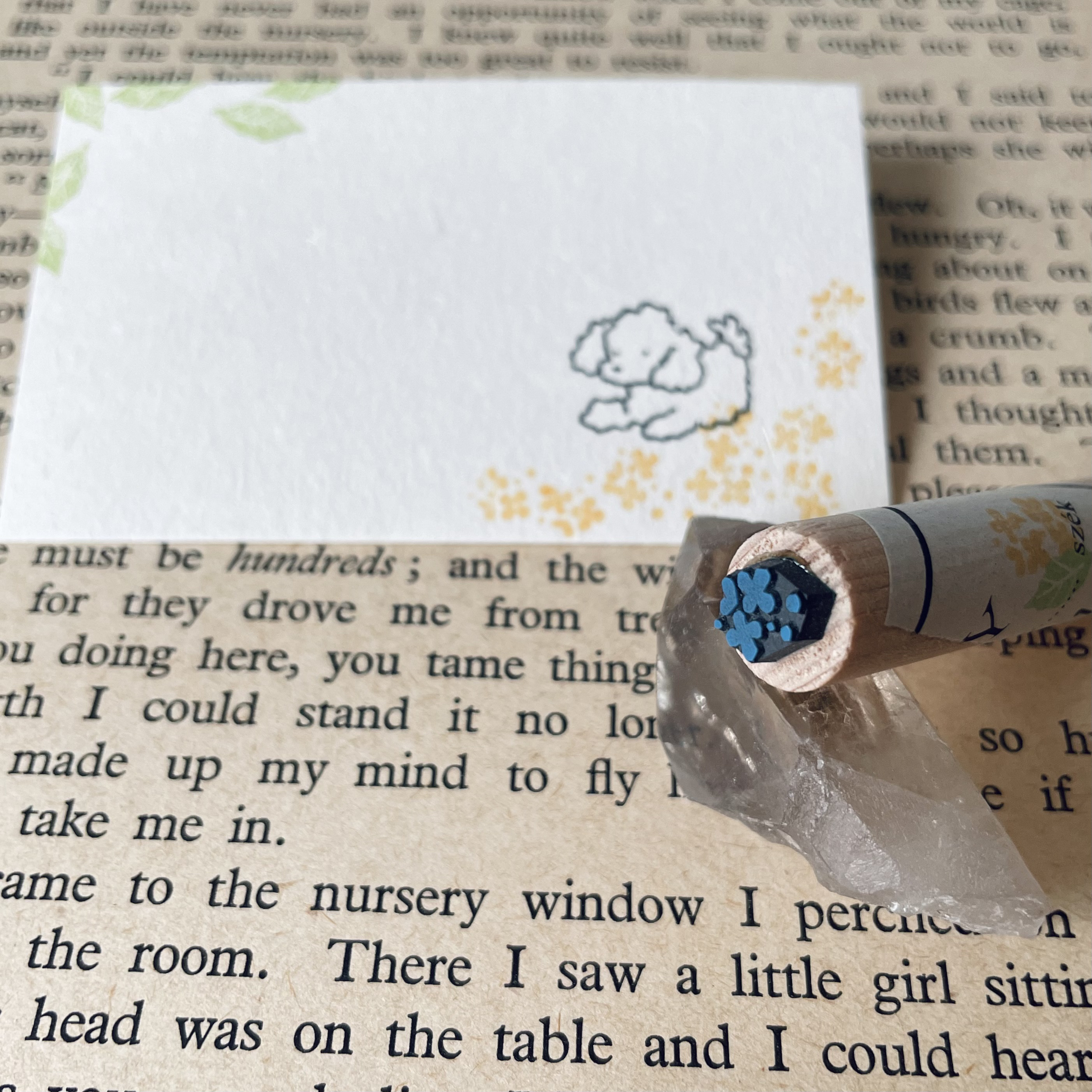 消しゴムはんこ No.277 ハロウィン⑮ 魔女 ハロウィン魔女の帽子消しゴムはんこ（持ち手付き）