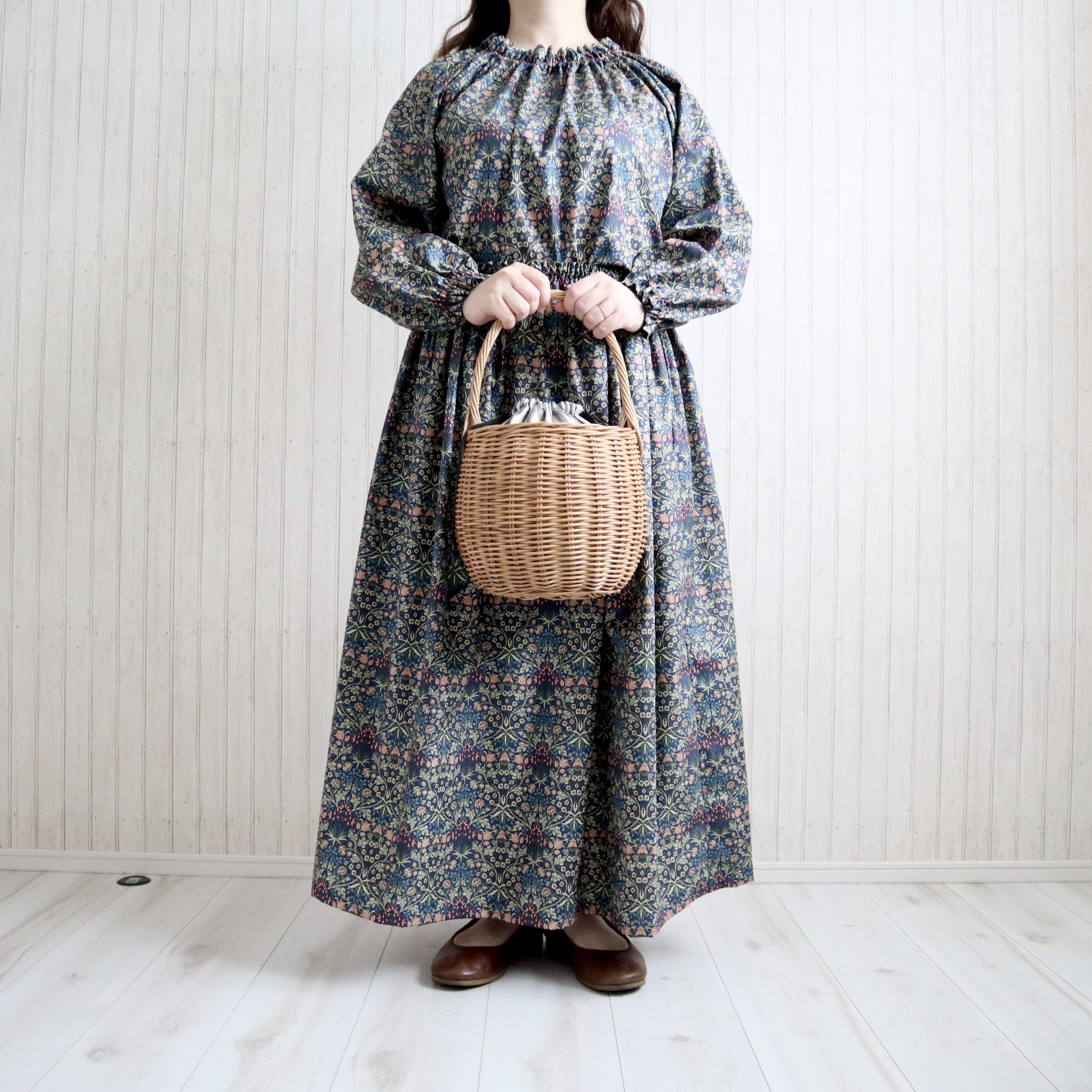 【受注製作】選べるモリスセットアップ｜低身長さんのためのナチュラル服ELLIE(エリー)