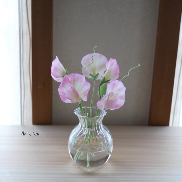 専用 スイートピー 菜の花 クレイフラワー 60744a7e93ef14ab4a2fc91e71acde