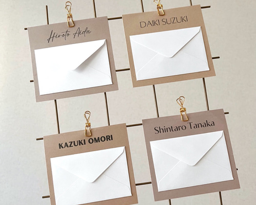 結婚式アイテム・ウォールレター(高円寺近郊受け渡し) ウォールレター スイッチングレター レターセレモニー エスコート
