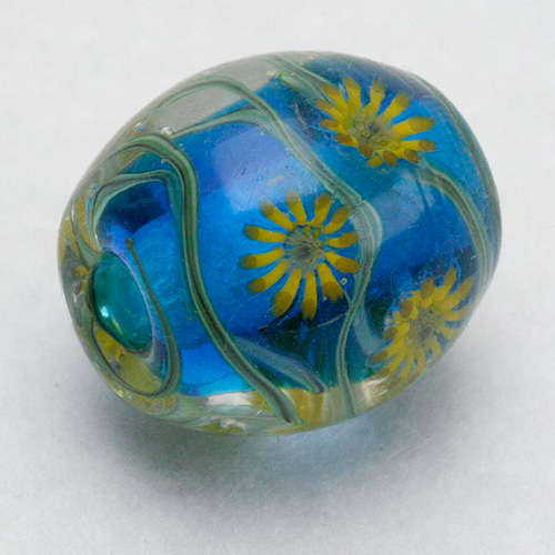 花とんぼ玉 蔦 黄花 ペンダントトップ とんぼ玉作家・降矢貴仁 通販