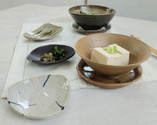 黄瀬戸 水切り皿 麺鉢 お椀・ボウル・鉢 potari 通販 16526443