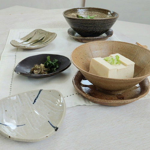 黄瀬戸 水切り皿 麺鉢 お椀・ボウル・鉢 potari 通販 16526443