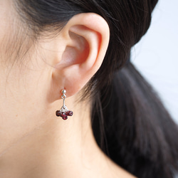 -Garnet- bunch pierce 7枚目の画像