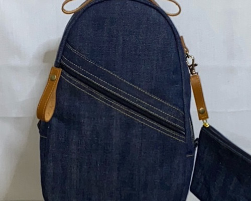 ☆岡山デニム☆ブタさん☆リュック対応☆4wayあおりバッグ 楽天市場】岡山デニム トートバッグ (M) 2WAY レディース バッグ