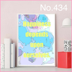 No.436 まずは自分が変わろう　ポスター　A4 ポスター　北欧　アート　プレゼント　北欧　記念日　 16枚目の画像