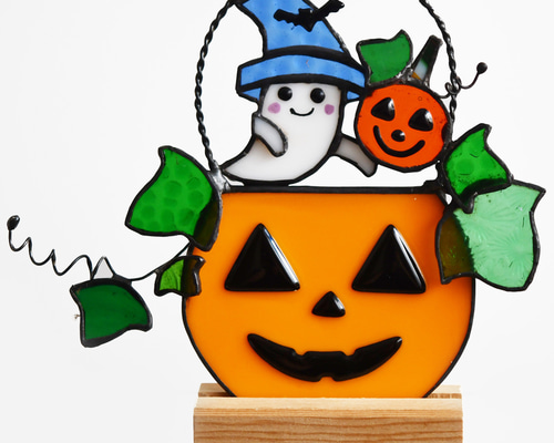 カラフルおばけちゃん&カボチャ カラフルおばけちゃん&カボチャ