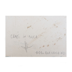 セバスティアーノ・ベネジャーモ「campi in buca」(谷の原野)、油絵、フィレンツェ2023 11.3x16.5 3枚目の画像