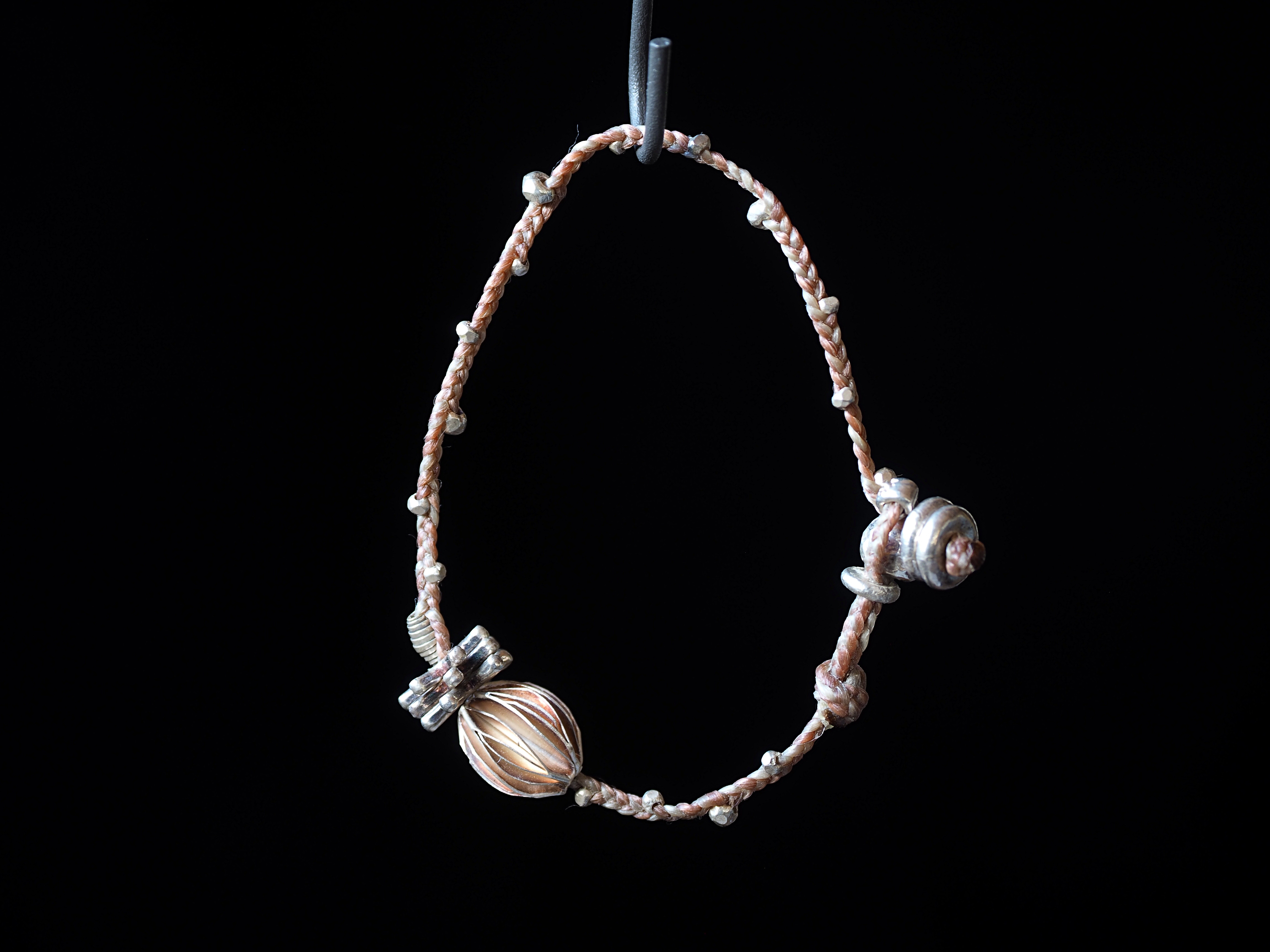 -Silver- braid bracelet