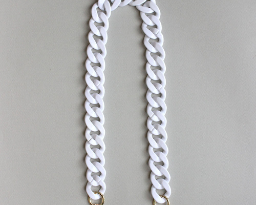 殺生丸アクリルチェーンストラップ バッグショルダーストラップ / アクリルチェーン White 幅3.2cm 長さ