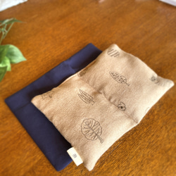 癒しの玄米カイロ(B5サイズ)カバー付 3枚目の画像