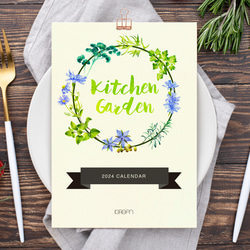 Kitchen Garden 2024年曆掛曆 給植物愛好者的治癒禮物 3 第1張的照片