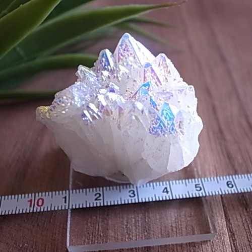 レインボーオーラ エンジェルオーラクォーツ チベット産 水晶
