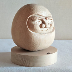 禅意 小坊主 木製彫刻 置物 職人手作 彫刻 Kaneboo 通販 14232209