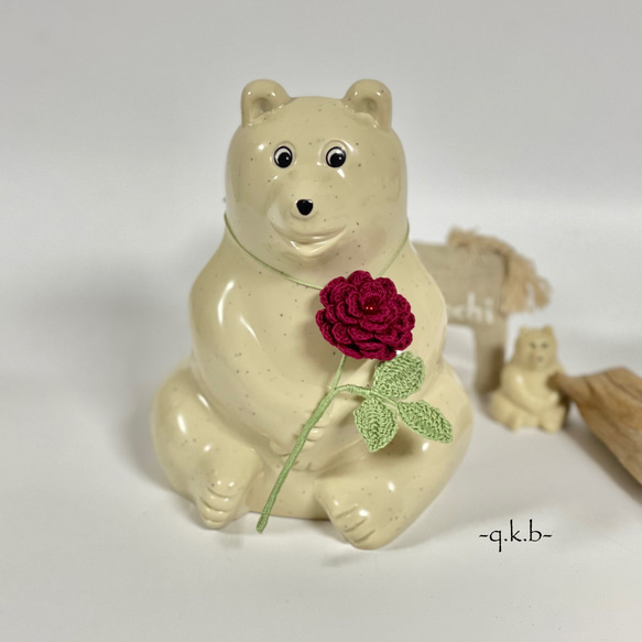 しろくま貯金箱 一輪花 3点セット 【公式通販】