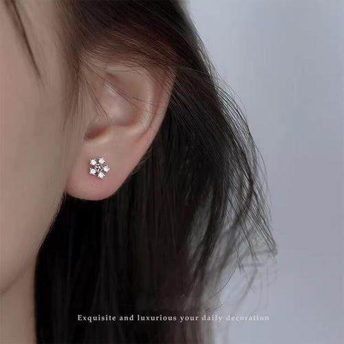ピアス レディース 金属アレルギー対応 18K 小さめ シルバー925
