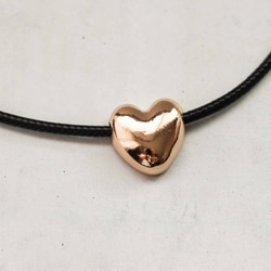 gold heart choker 4枚目の画像