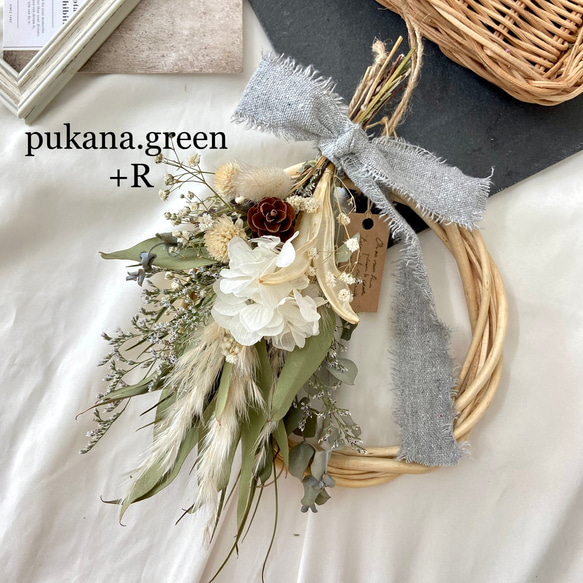 再販】\ホワイトリース/パンパスグラス ドライフラワー ホワイト