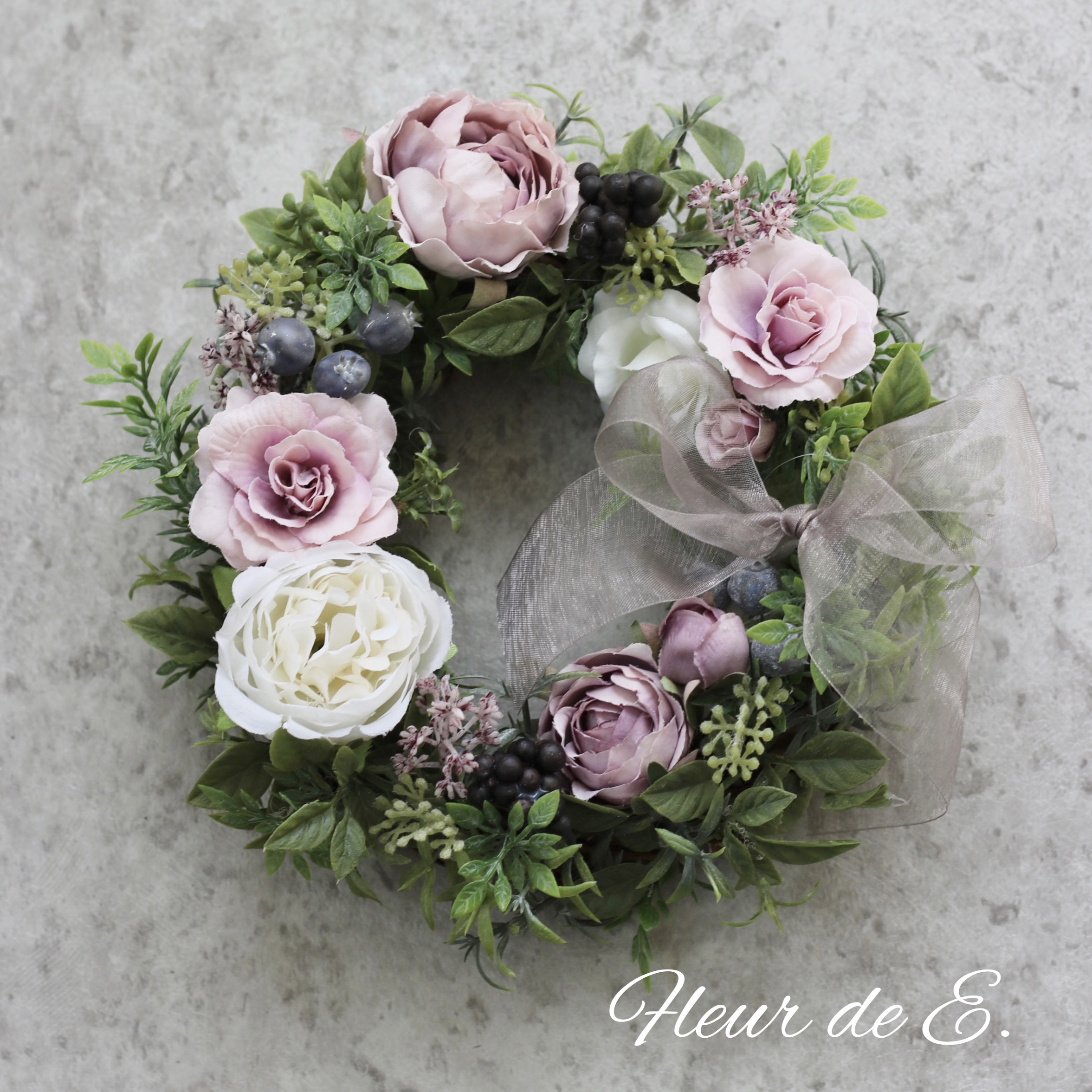 ◯専用ページです◯アーティフィシャルフラワーリース アーティフィシャルフラワー リース | Blue Rose iCCO