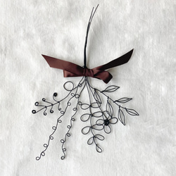 ワイヤークラフト♡お花と葉っぱのスワッグ いろいろなお花と葉っぱのスワッグ ワイヤークラフト…♪ ウォール