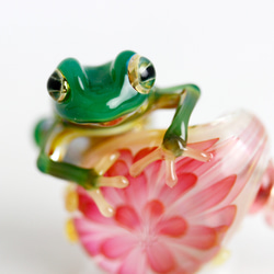 Frog（カエル）ファナネックレス487 3枚目の画像