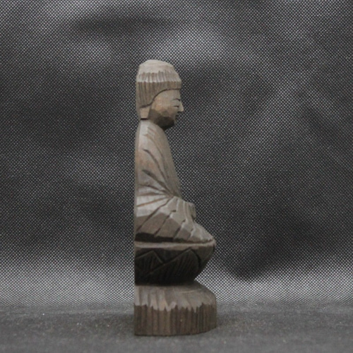 受注製作：阿弥陀如来坐像(15cm)仏像 円空仏 摸刻 木彫（納期14日） 受注製作：阿弥陀如来坐像(15cm)仏像 円空仏 摸刻 木彫（納期14
