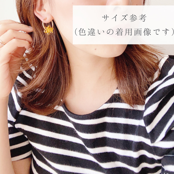 つぶつぶpierce/earring  MIX color 7枚目の画像