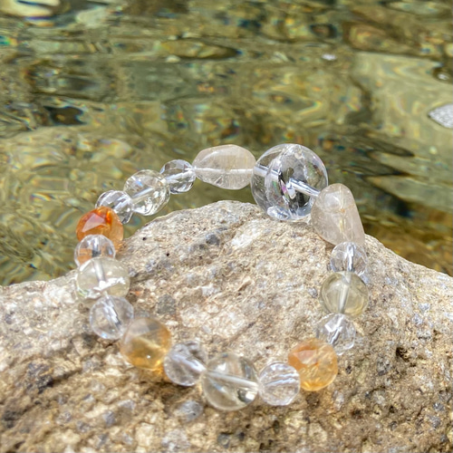 高品質な天然石を使用した、超プレミアムオーダーメイドブレスレット  