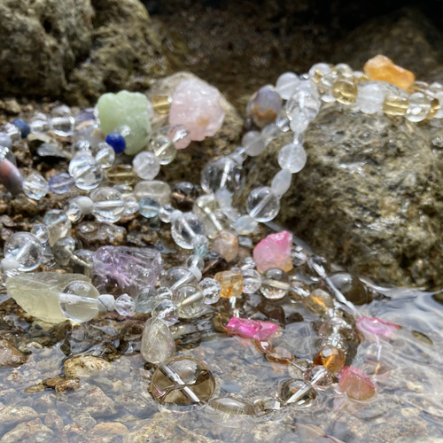 高品質な天然石を使用した、超プレミアムオーダーメイドブレスレット  