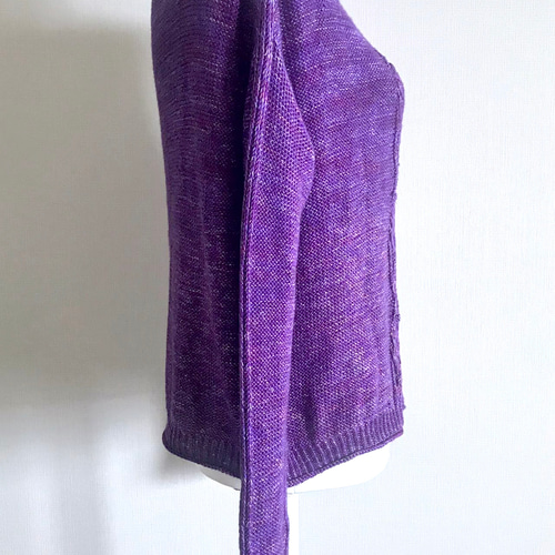 手編みシルクセーター FREAK'S STORE ニット セーター 「マシーンウォッシャブル」シルク入り