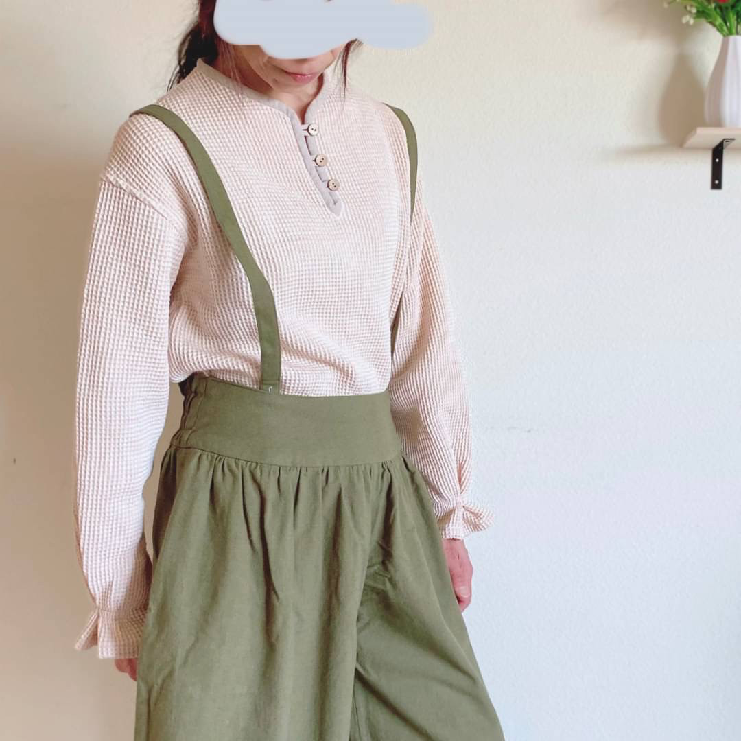 ワッフルブラウス