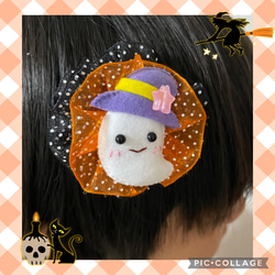 ハロウィンヘアアクセサリー☆髪飾り 4枚目の画像