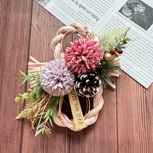 53 しめ縄 しめ飾り 正月飾り ドライフラワー スワッグ 雑貨 53 しめ縄 しめ飾り 正月飾り ドライフラワー スワッグ 雑貨