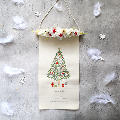 限品限り！】 クリスマスタペストリー☆Xmasツリー☆No.50 Xmas ノエル