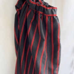 着物リメイク　道行リユースギャザースカート 9枚目の画像