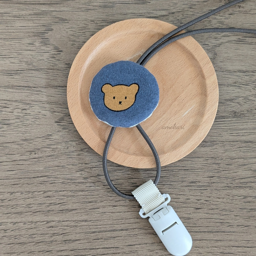 再販【補聴器/人工内耳ストラップ】ベビー＆キッズ☆くま 雑貨・その他