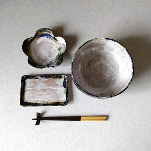 陶の大きめサラダボウル・丼鉢【autumn universe】 お椀・ボウル・鉢