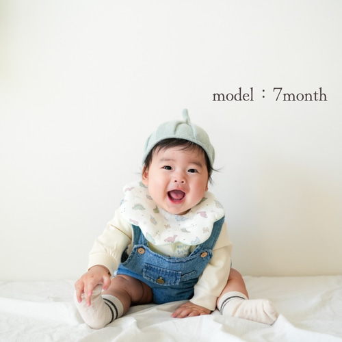 華やかもくもくスタイ 3枚セット もくもくスタイ*3枚セット／男の子ベビー／出産祝いギフト