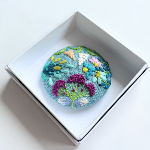 刺繍ブローチ【botanical】 ブローチ j.couture 通販 16531453