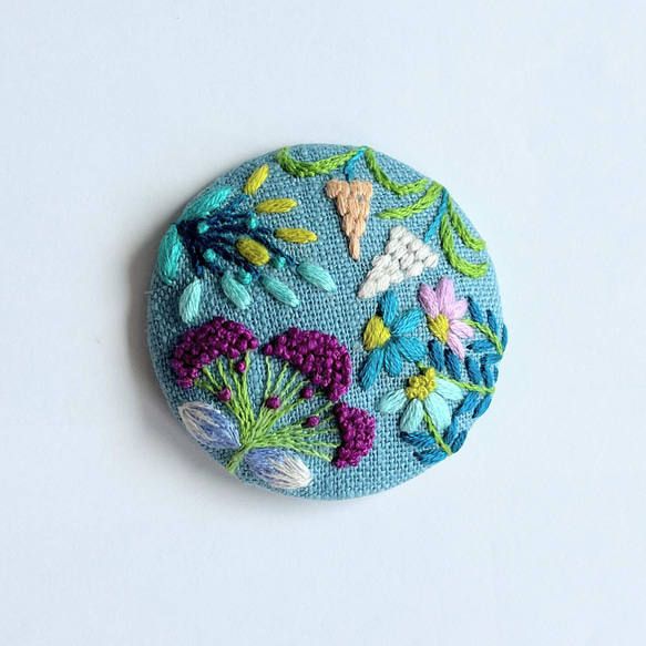 刺繍ブローチ【botanical】 ブローチ j.couture 通販 16531453