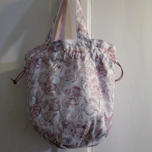 パックりか❤ページ☆リバティ　アレキサンダー・マーブル　バッグ＆ポーチ リバティ アレキサンダーマーブル Le Poire sac tote-fronce